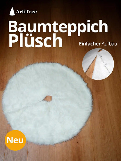 ArtiTree Baumteppich aus Plüsch