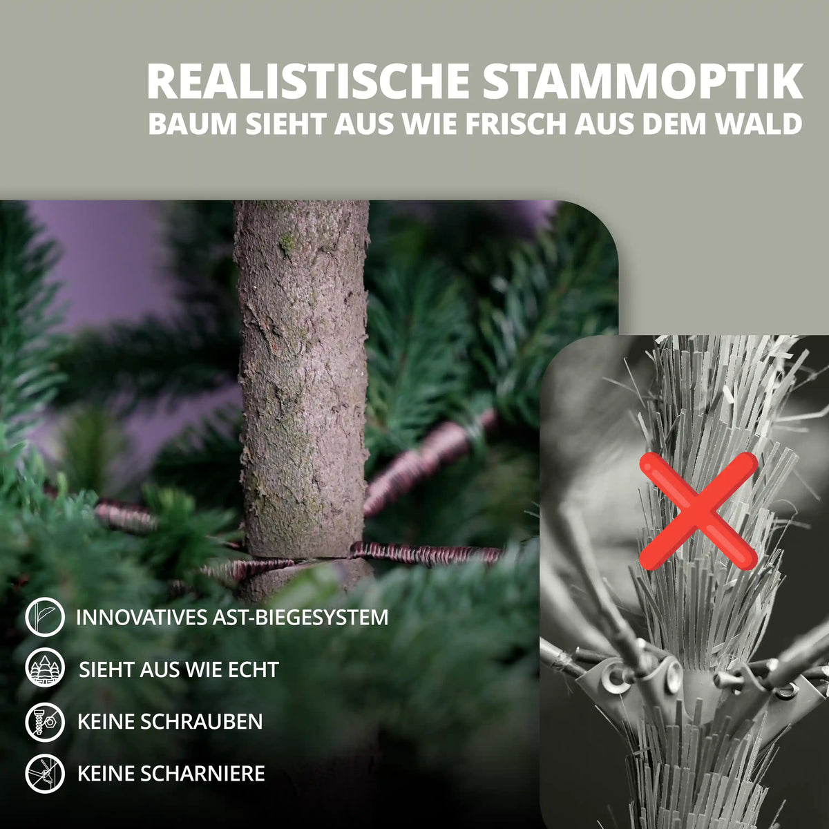 Künstlicher Weihnachtsbaum