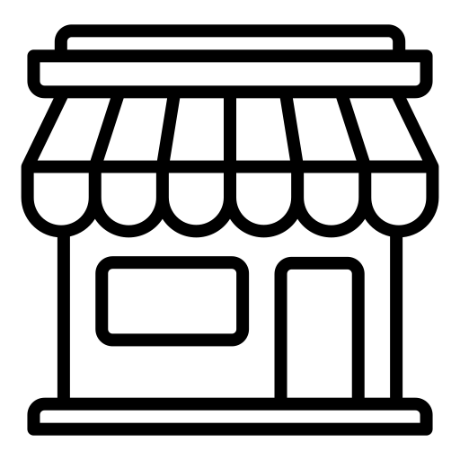 Icon von einem Laden