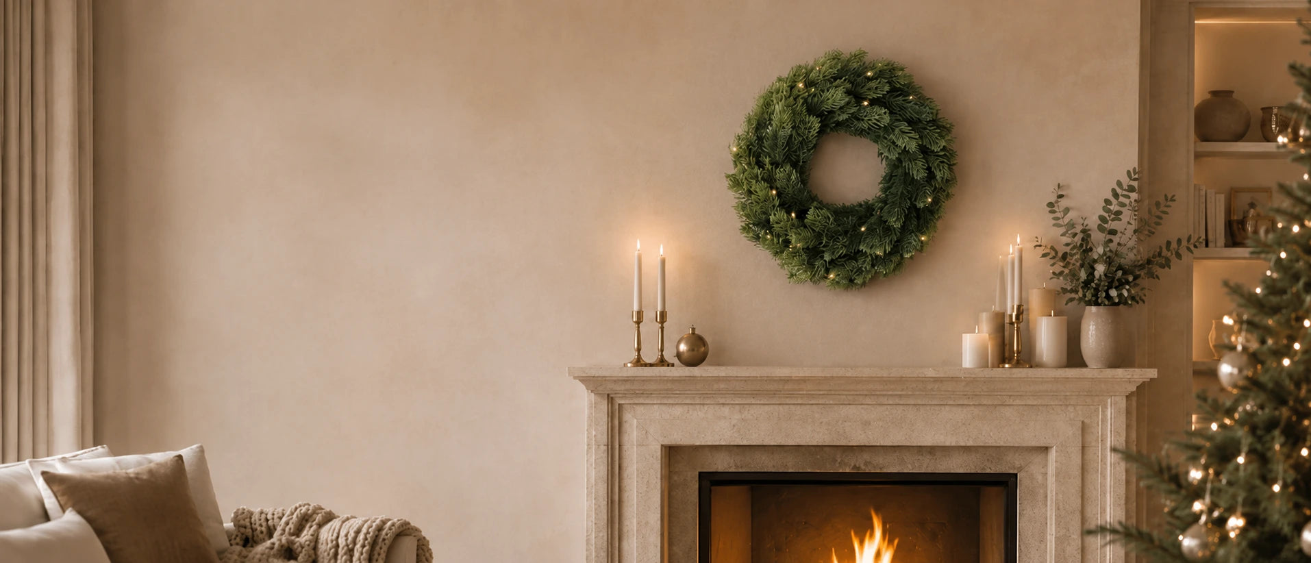 Künstlicher Weihnachtskranz von ArtiTree